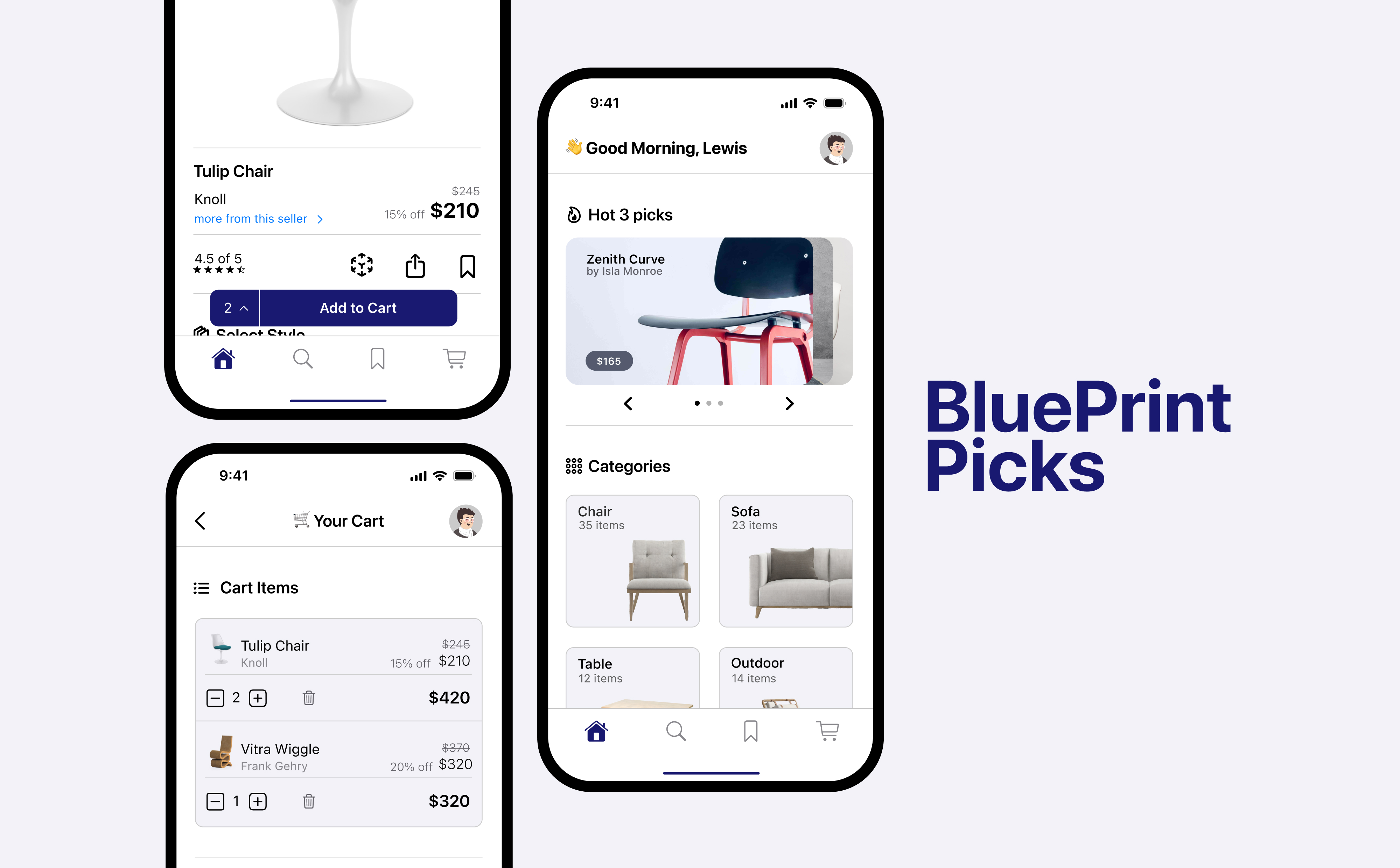 the thumbnail of the blueprint project.